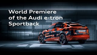 Video 1 of Product Audi e-tron Sportback Crossover (2020)