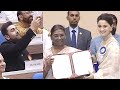 Alia Bhatt Honoured with National Film Award by President Droupadi Murmu | TFPC