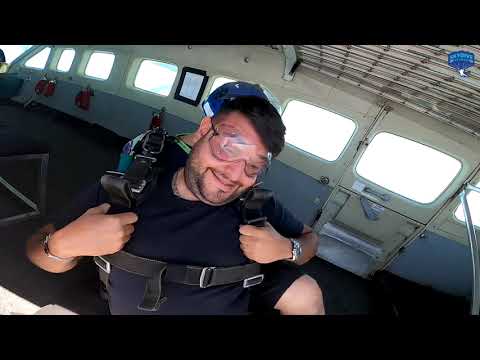 George Tsoleridis Skydiving tandem from 12.000 ft 2k21 skydive Athens