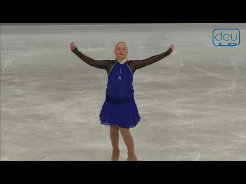 Katrin Frank. Oberstdorf 2018. Bronze Ladies I Artistic. 23 place