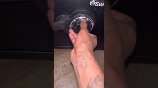 How to open a sentry safe with Combination lock the right way