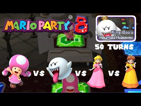 Mario Party 8 - King Boo's Haunted Hideaway (50 Turns)