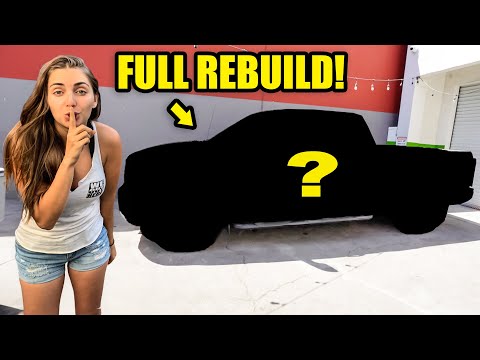 I stole his truck... and SURPRISED HIM with his DREAM BUILD! PT 1