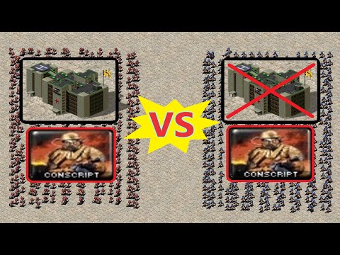 Hospital Conscripts vs Conscripts - Red Alert 2