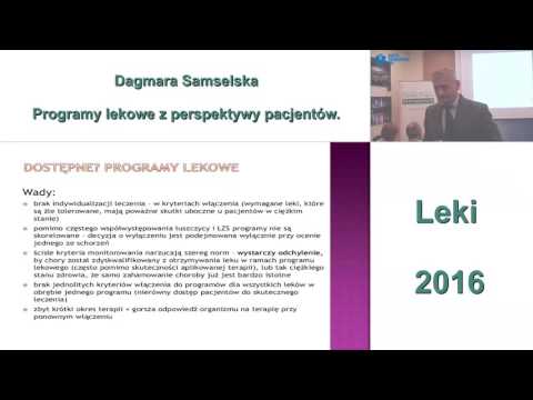 Programy lekowe z perspektywy pacjentów
