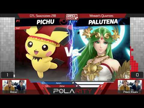 CFL Smackdown Ultimate 218 - Rideae (Pichu) vs Prince Ramen (Palutena) - Winners Quarters