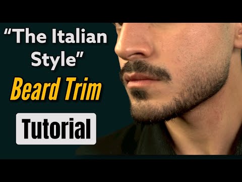 “The Italian” Beard Trim Tutorial 