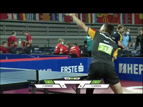 Hannes Hoermann (GER) vs Alexis Kouraichi (FRA) | JBT Grp | 2021 European Youth Championships