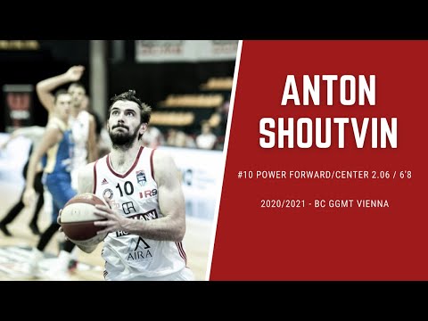 Anton Shoutvin 2020/2021 Basketball Highlights - BC GGMT Vienna