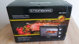 Steinborg elektrischer Ofen / electrical Oven Unboxing