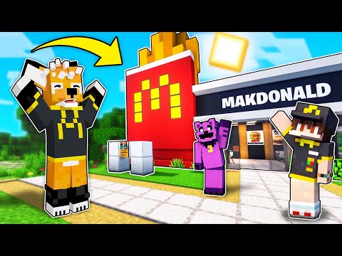 OTWORZYLIŚMY WŁASNY MAKDONALD W SOSNOWICACH w Minecraft!