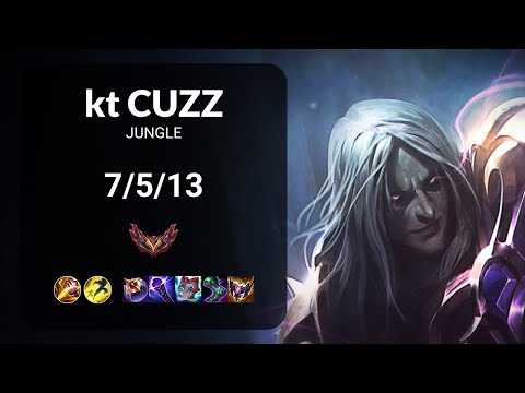kt Cuzz Karthus vs Ekko JUNGLE - KR GRANDMASTER Patch 13.16