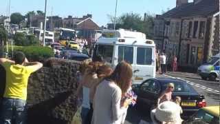 preview picture of video 'the olympic torch in port talbot'