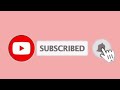 Subscribe Button & Notification Bell | SOUND EFFECT for YouTuber