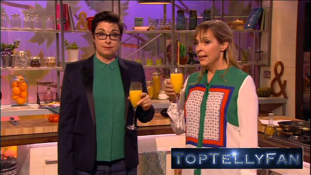 Eastenders Live "How's Adam?" moment recreated by Mel & Sue (19.2.15)