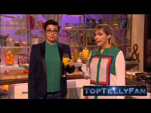 Eastenders Live "How's Adam?" moment recreated by Mel & Sue (19.2.15)