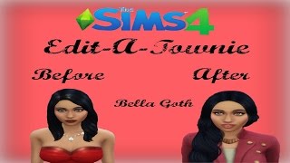 The Sims 4 | Edit-A-Townie | Bella Goth