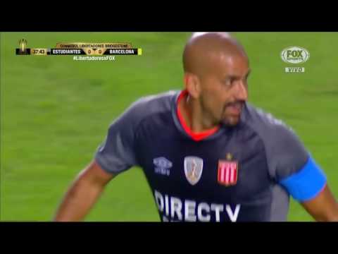 ESTUDIANTES DE LA PLATA (0) VS BARCELONA S.C (2) COPA LIBERTADORES 2017,  (RESUMEN DEL PARTIDO.)