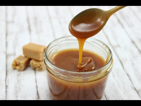 Sahne-Karamell-Sauce/ Sahne-Karamell-Creme (mit nur 4 Zutaten)