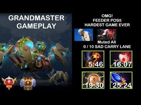 Grandmaster Broodmother - TEAM WITH FEEDER POS5 OMG! - HARDEST GAME EVER (0065)