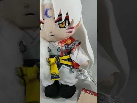 Inuyasha Sesshomaru Movable 8 Inch Plush Doll by Great Eastern Entertainment