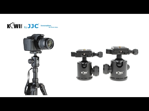 Kiwifotos Kugelkopf mit Schnellkupplung (Arca-kompatibel) - z.B. für DSLR-Kameras