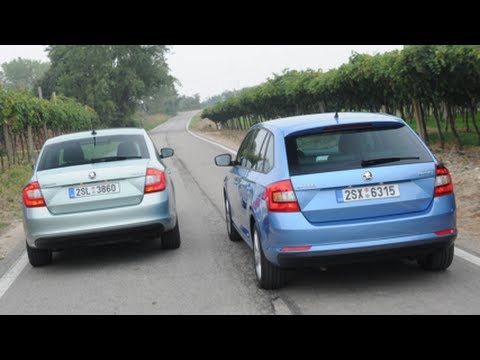 Im Vergleich: Skoda Rapid und Skoda Rapid Spaceback unterscheiden sich vor allem im Design