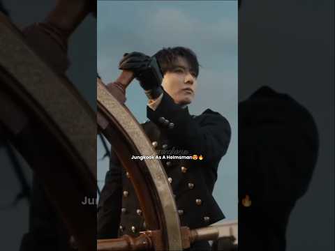 Jungkook worked as a helmsman in Swim MV🔥