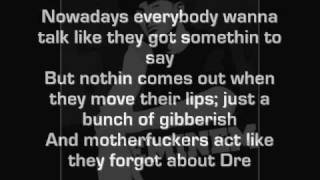Dr.Dre Ft. Eminm-Forgot About Dre