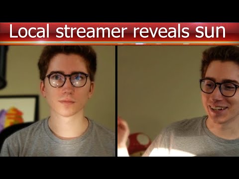 experiencing sunlight for the first time