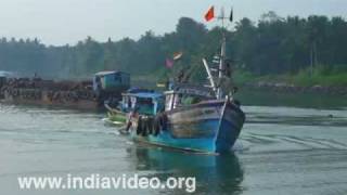 Malpe natural fishing harbour 