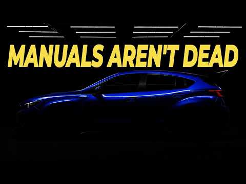 Subaru's 3 New Manual Cars — Full Breakdown & Transcript