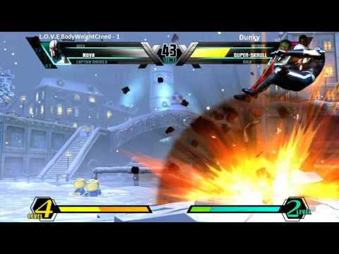 PLENTY OF CORN 02/02/13.  UMVC3 (L.O.V.E BodyWeightCreed vs. Dunky)
