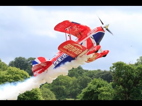 MUSCLE BIPLANE PITTS S-2S SPECIAL- PILOT RICHARD GOODWIN WESTON PARK INTERNATIONAL MODEL SHOW - 2018