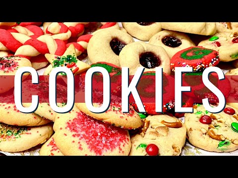 How To Make CHRISTMAS COOKIES 11 Ways Using 1 Recipe! | One Dough Endless Variations | Holidays 2021