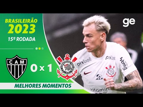 Gols e lances de Atlético Mineiro x Corinthians