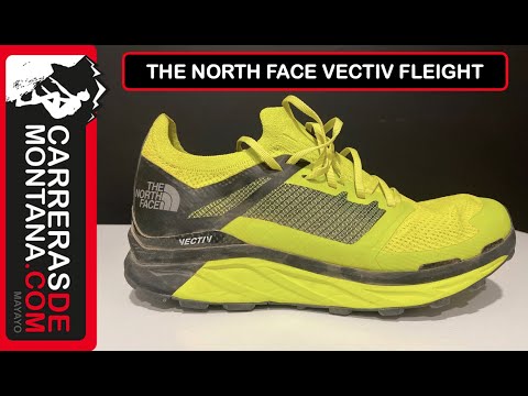 THE NORTH FACE FLIGHT VECTIV:  Primera zapatilla de montaña, con placa de carbono. ¡Voladora elite!