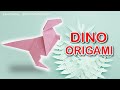 How to Make easy DINO Origami | #Video-04 |आर्ट एण्ड क्राफ्ट