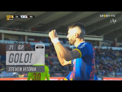 Goal | Golo Steven Vitória: Desp. Chaves (2)-0 Marítimo (Liga 22/23 #19)