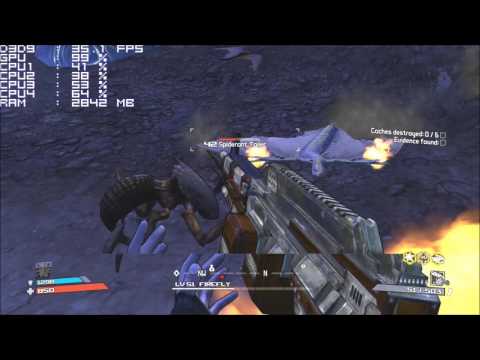 Quad K8 Opteron - HD3850 AGP: Borderlands