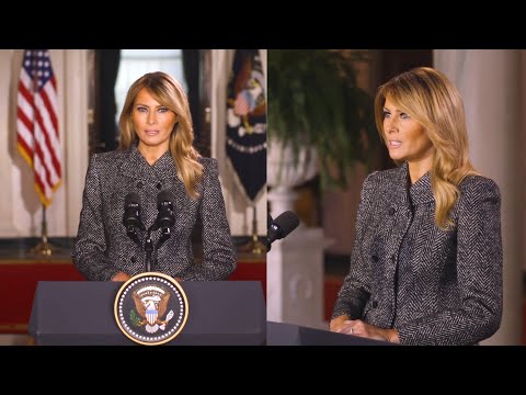 A Farewell Message from First Lady Melania Trump