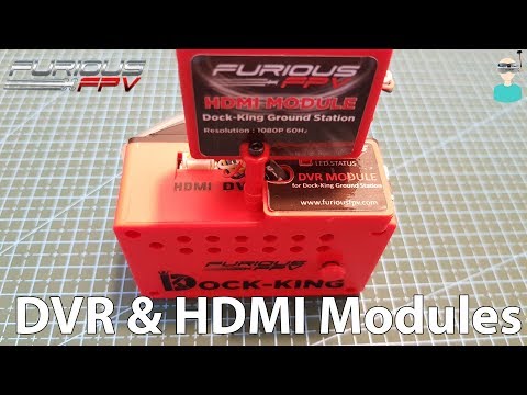 FuriousFPV HDMI & DVR Modules For Dock-King