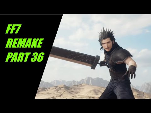 FINAL FANTASY 7 REMAKE Walkthrough Gameplay PART 36