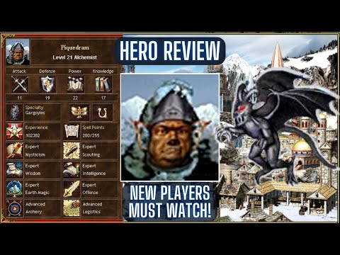 Heroes 3 Hero Guide - Piquedram from the Tower