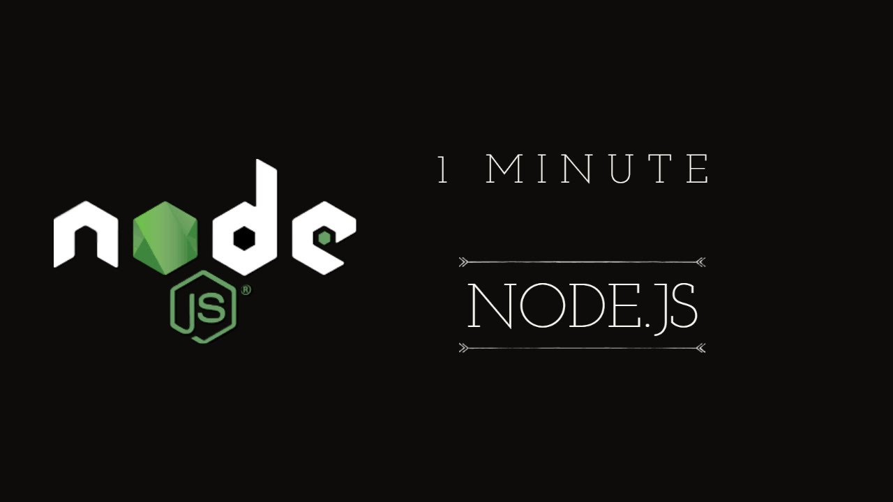 Node.js in One Minute: Revolutionizing JavaScript Development!