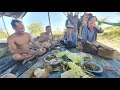 เกี่ยวข้าว ท้ายปี กินก้อยปลาแซ่บๆ ช�