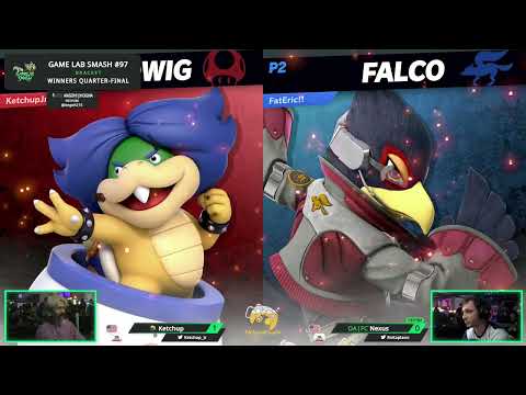 Game Lab Smash #97 Ketchup (Ludwig) Vs Nexus (Falco)