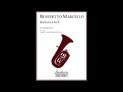 Marcello Sonata I in F (Piano A=440) "Karaoke - Accompaniment"