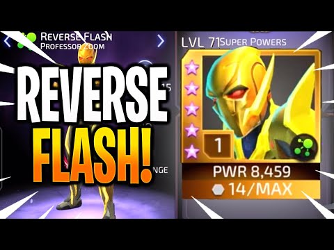 *NEW* REVERSE FLASH REBIRTH RANK UP & GAMEPLAY! - DC Legends