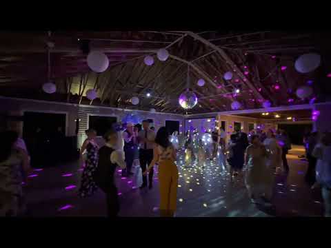 Thompson Island Disco Ball Lighting Example
